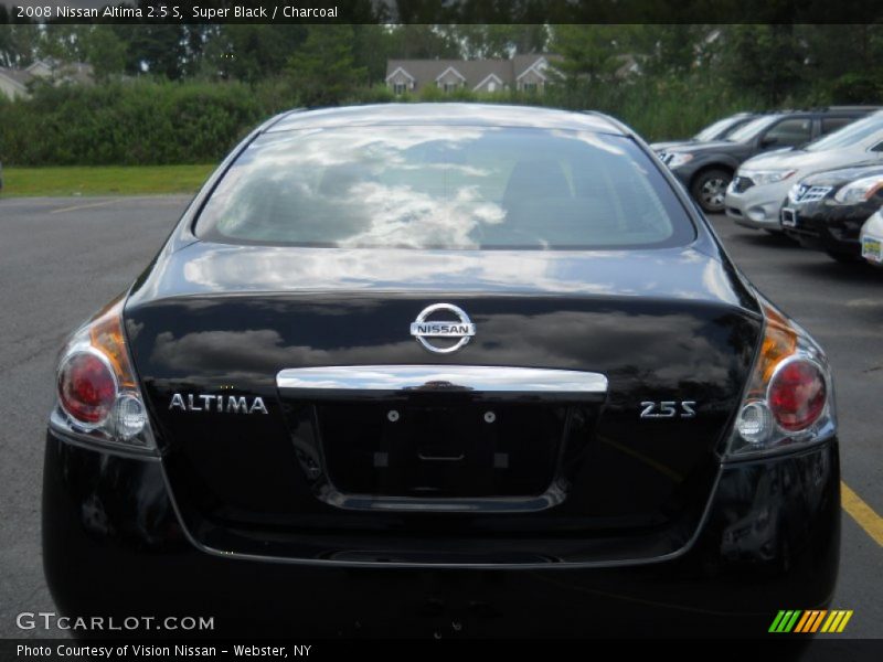 Super Black / Charcoal 2008 Nissan Altima 2.5 S