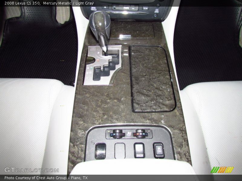 Mercury Metallic / Light Gray 2008 Lexus GS 350