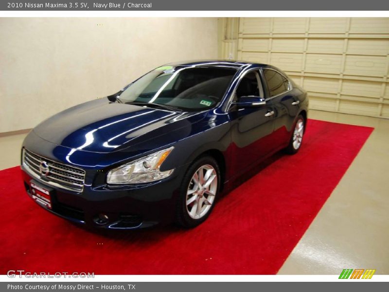 Navy Blue / Charcoal 2010 Nissan Maxima 3.5 SV