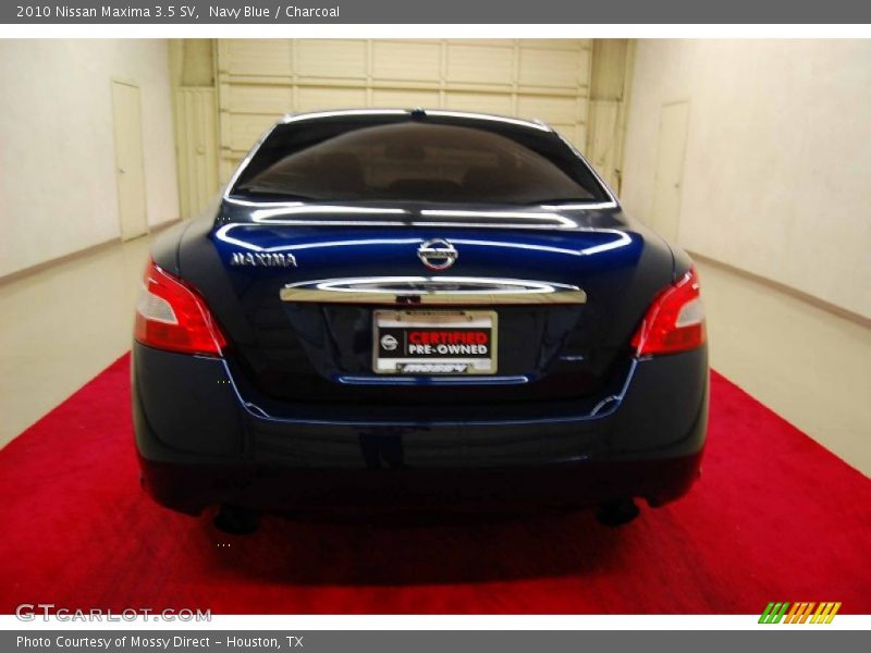 Navy Blue / Charcoal 2010 Nissan Maxima 3.5 SV