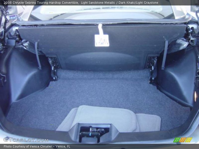 Light Sandstone Metallic / Dark Khaki/Light Graystone 2008 Chrysler Sebring Touring Hardtop Convertible