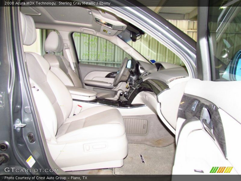 Sterling Gray Metallic / Ebony 2008 Acura MDX Technology