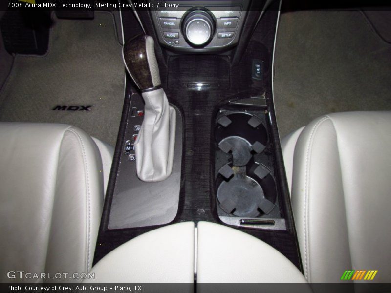 Sterling Gray Metallic / Ebony 2008 Acura MDX Technology