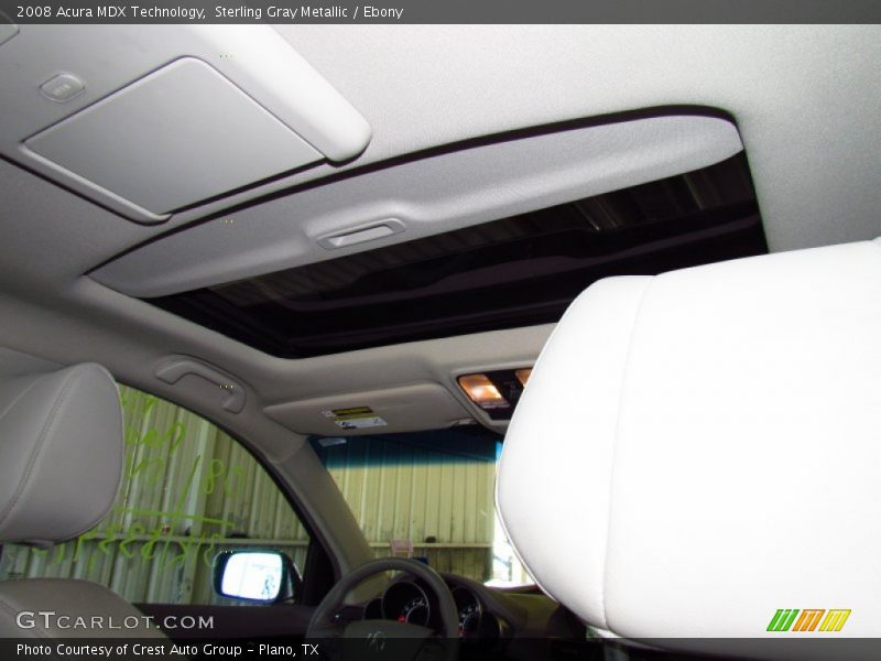 Sterling Gray Metallic / Ebony 2008 Acura MDX Technology