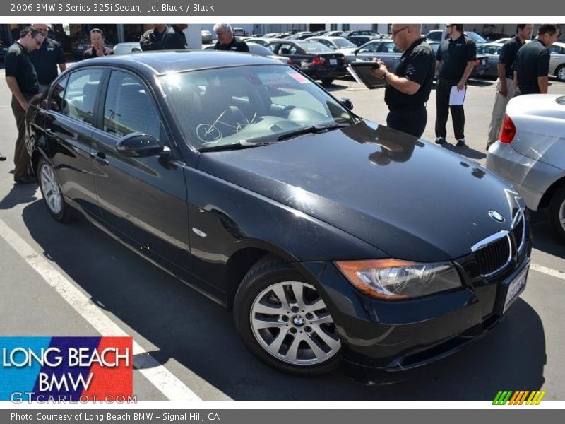 Jet Black / Black 2006 BMW 3 Series 325i Sedan