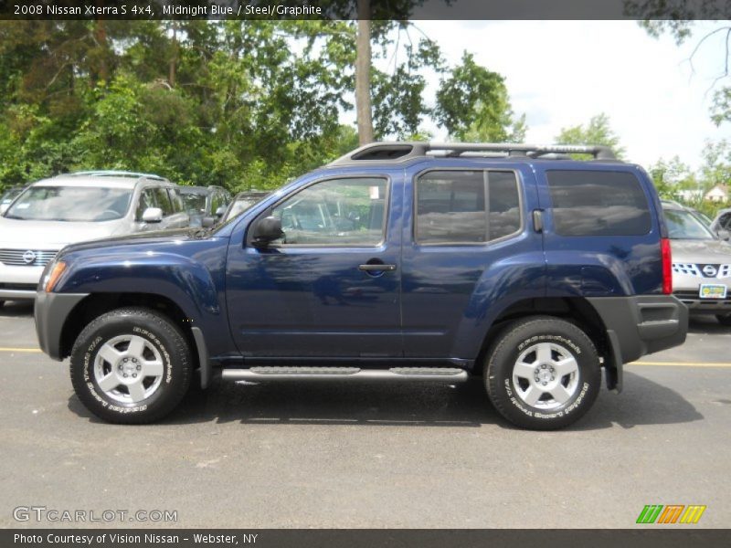 Midnight Blue / Steel/Graphite 2008 Nissan Xterra S 4x4