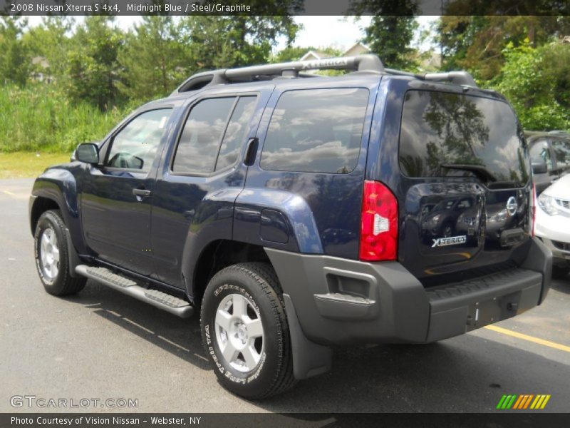 Midnight Blue / Steel/Graphite 2008 Nissan Xterra S 4x4