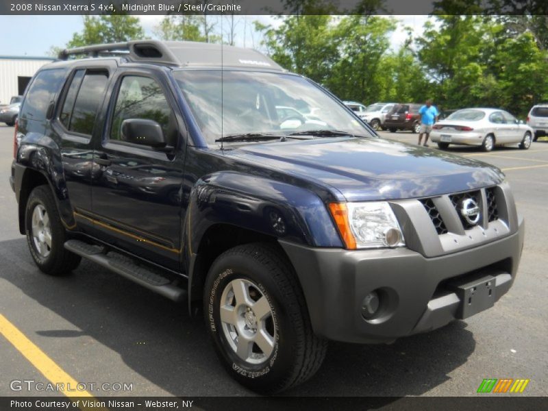 Midnight Blue / Steel/Graphite 2008 Nissan Xterra S 4x4