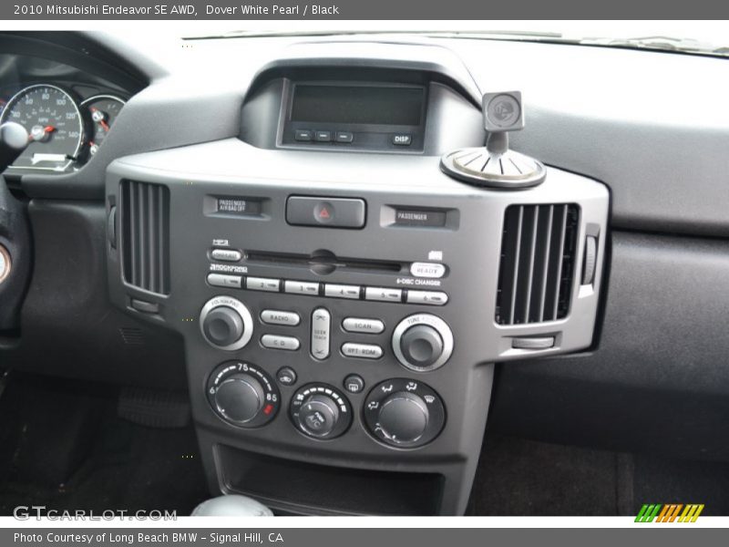 Controls of 2010 Endeavor SE AWD