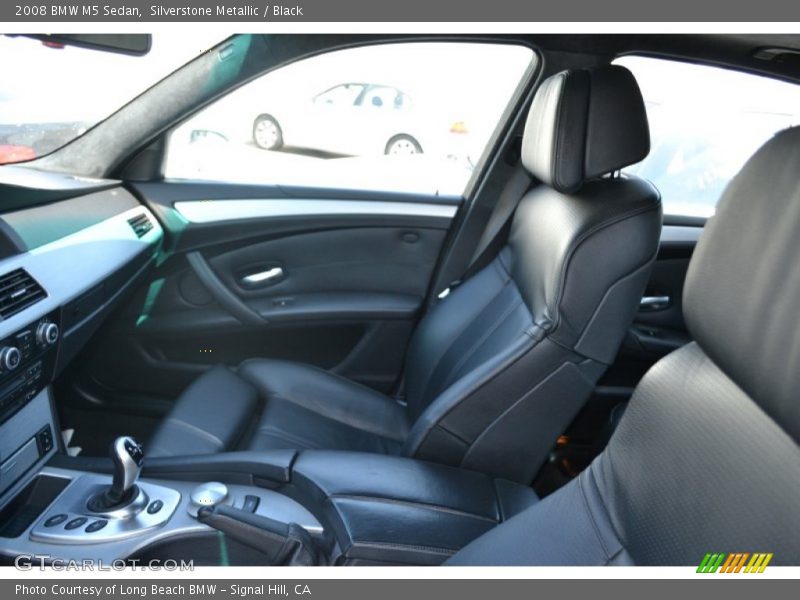 Silverstone Metallic / Black 2008 BMW M5 Sedan