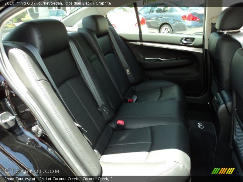 Obsidian Black / Graphite 2010 Infiniti G 37 Journey Sedan