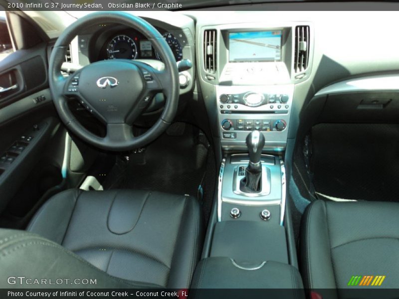 Obsidian Black / Graphite 2010 Infiniti G 37 Journey Sedan