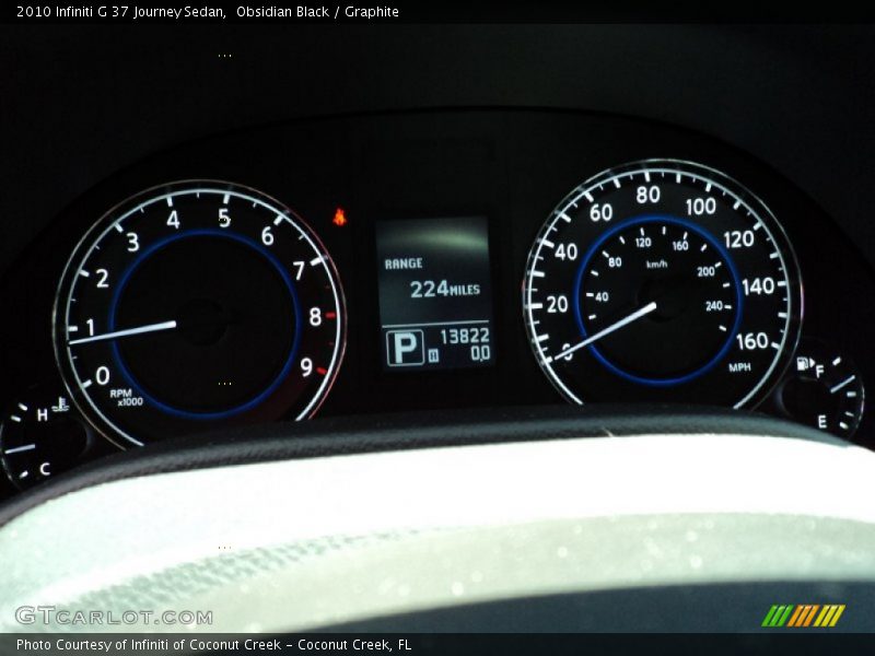 Obsidian Black / Graphite 2010 Infiniti G 37 Journey Sedan