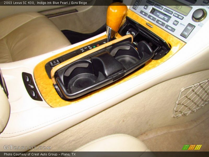 Indigo Ink Blue Pearl / Ecru Beige 2003 Lexus SC 430