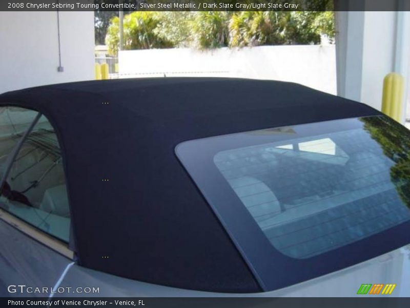 Silver Steel Metallic / Dark Slate Gray/Light Slate Gray 2008 Chrysler Sebring Touring Convertible