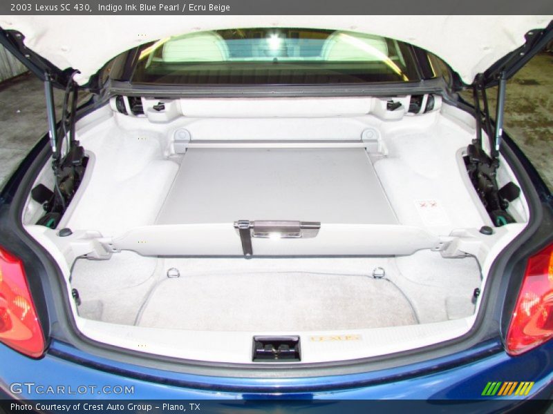 Indigo Ink Blue Pearl / Ecru Beige 2003 Lexus SC 430
