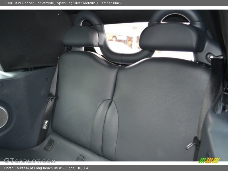 Sparkling Silver Metallic / Panther Black 2008 Mini Cooper Convertible