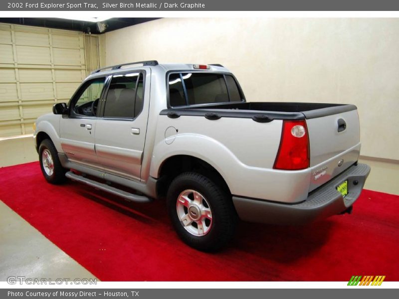 Silver Birch Metallic / Dark Graphite 2002 Ford Explorer Sport Trac