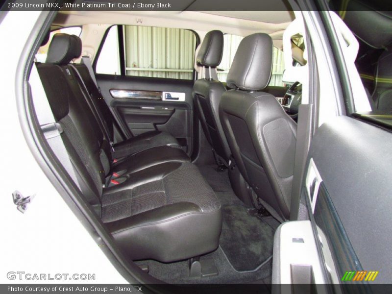 White Platinum Tri Coat / Ebony Black 2009 Lincoln MKX