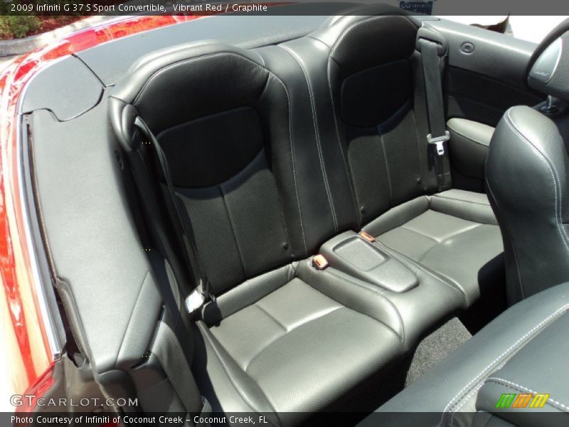 Vibrant Red / Graphite 2009 Infiniti G 37 S Sport Convertible