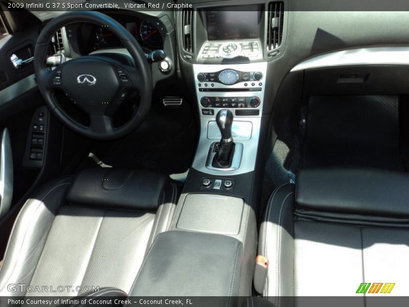 Vibrant Red / Graphite 2009 Infiniti G 37 S Sport Convertible