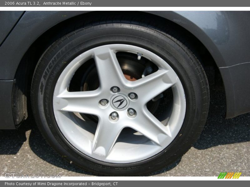 Anthracite Metallic / Ebony 2006 Acura TL 3.2