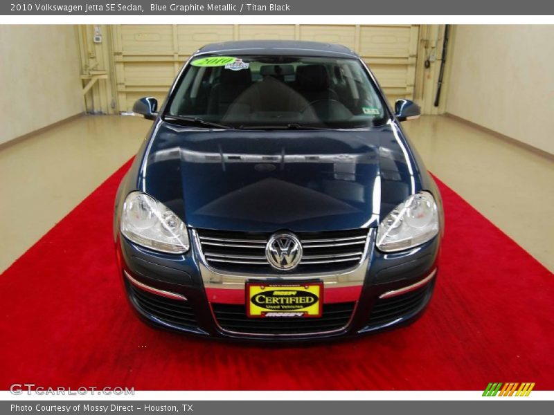 Blue Graphite Metallic / Titan Black 2010 Volkswagen Jetta SE Sedan