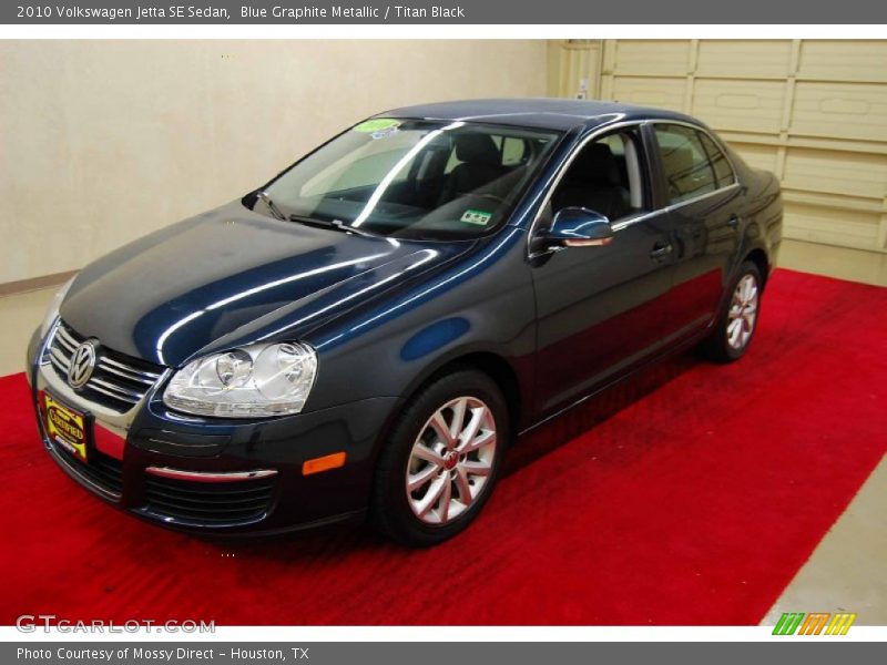 Blue Graphite Metallic / Titan Black 2010 Volkswagen Jetta SE Sedan