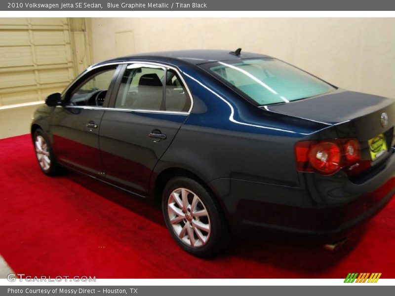 Blue Graphite Metallic / Titan Black 2010 Volkswagen Jetta SE Sedan