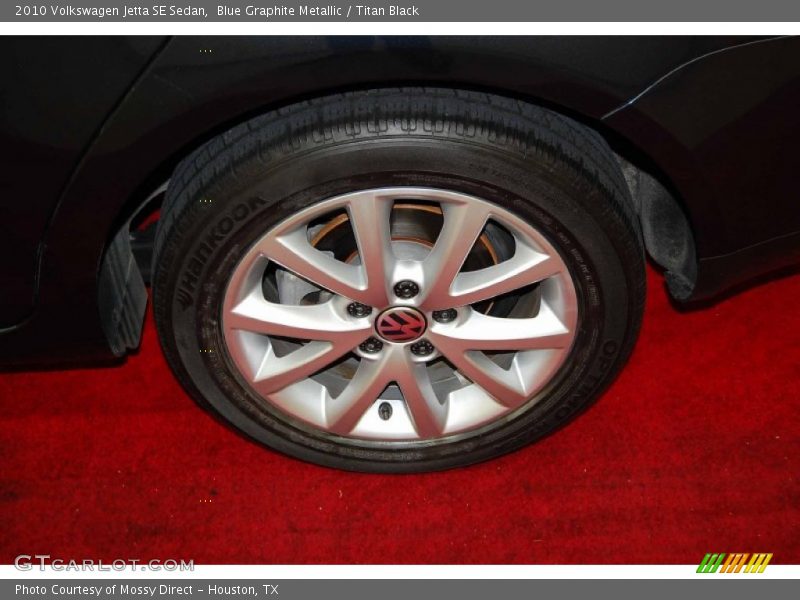 Blue Graphite Metallic / Titan Black 2010 Volkswagen Jetta SE Sedan