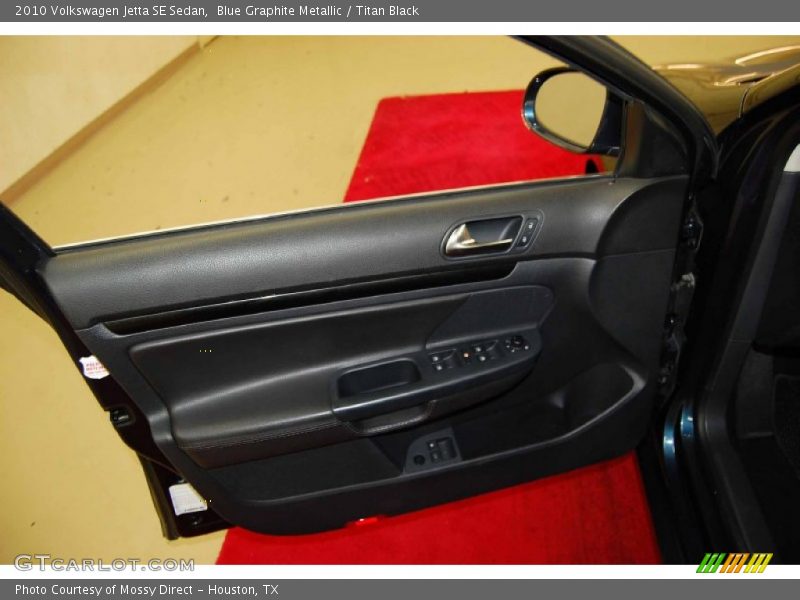 Blue Graphite Metallic / Titan Black 2010 Volkswagen Jetta SE Sedan
