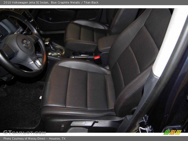 Blue Graphite Metallic / Titan Black 2010 Volkswagen Jetta SE Sedan