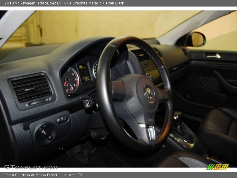 Blue Graphite Metallic / Titan Black 2010 Volkswagen Jetta SE Sedan