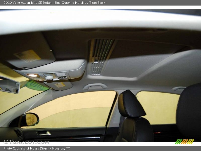 Blue Graphite Metallic / Titan Black 2010 Volkswagen Jetta SE Sedan