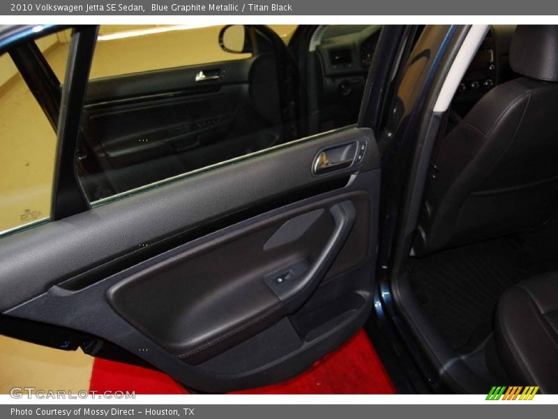Blue Graphite Metallic / Titan Black 2010 Volkswagen Jetta SE Sedan
