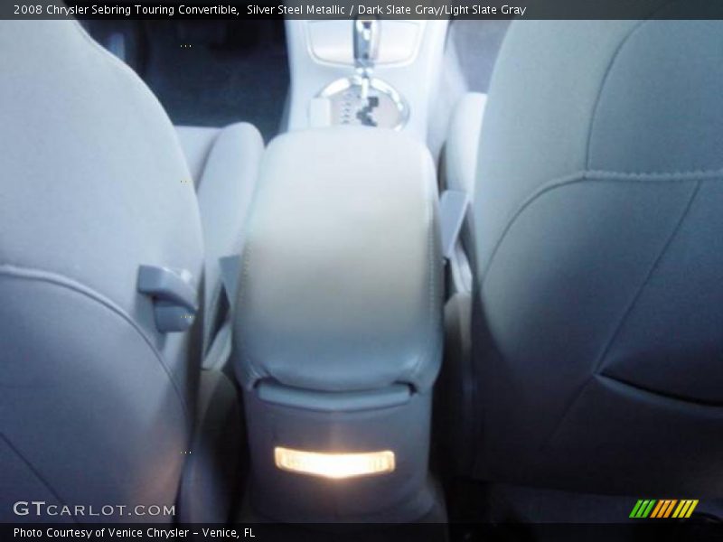 Silver Steel Metallic / Dark Slate Gray/Light Slate Gray 2008 Chrysler Sebring Touring Convertible