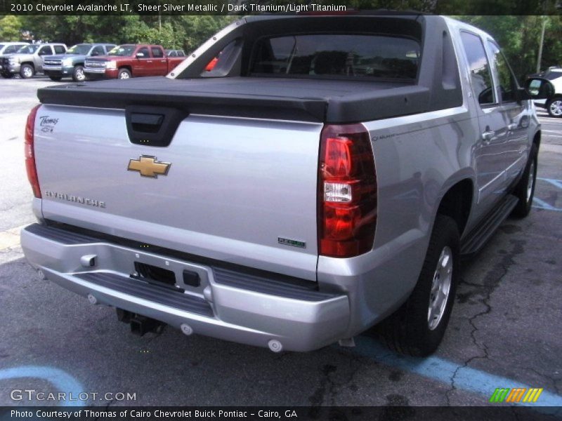 Sheer Silver Metallic / Dark Titanium/Light Titanium 2010 Chevrolet Avalanche LT