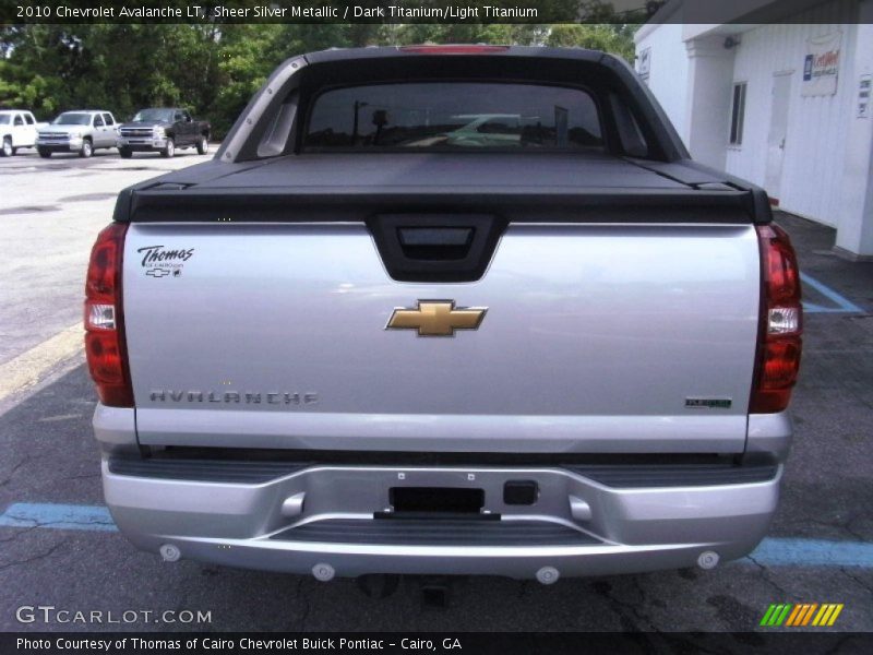 Sheer Silver Metallic / Dark Titanium/Light Titanium 2010 Chevrolet Avalanche LT