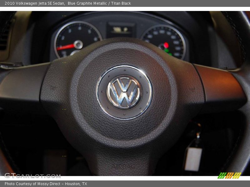 Blue Graphite Metallic / Titan Black 2010 Volkswagen Jetta SE Sedan