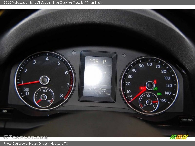 Blue Graphite Metallic / Titan Black 2010 Volkswagen Jetta SE Sedan