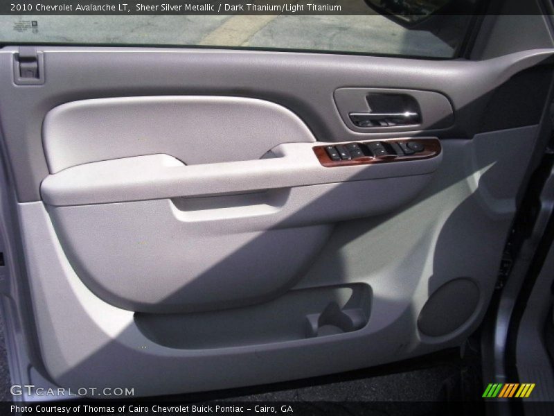 Sheer Silver Metallic / Dark Titanium/Light Titanium 2010 Chevrolet Avalanche LT