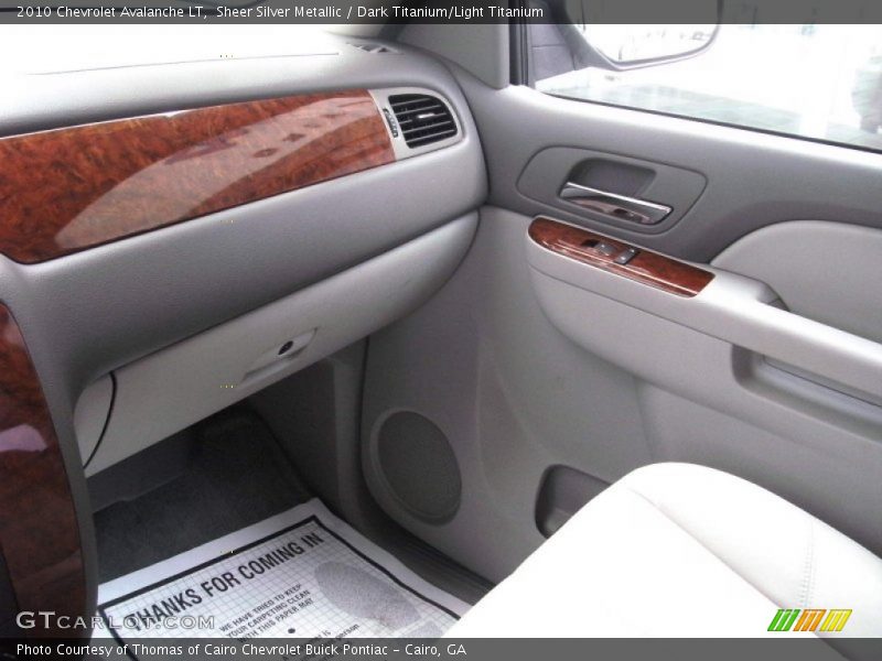 Sheer Silver Metallic / Dark Titanium/Light Titanium 2010 Chevrolet Avalanche LT