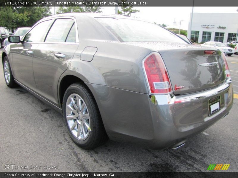 Tungsten Metallic / Dark Frost Beige/Light Frost Beige 2011 Chrysler 300 Limited