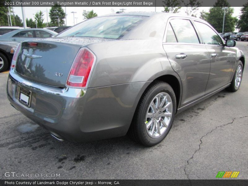 Tungsten Metallic / Dark Frost Beige/Light Frost Beige 2011 Chrysler 300 Limited