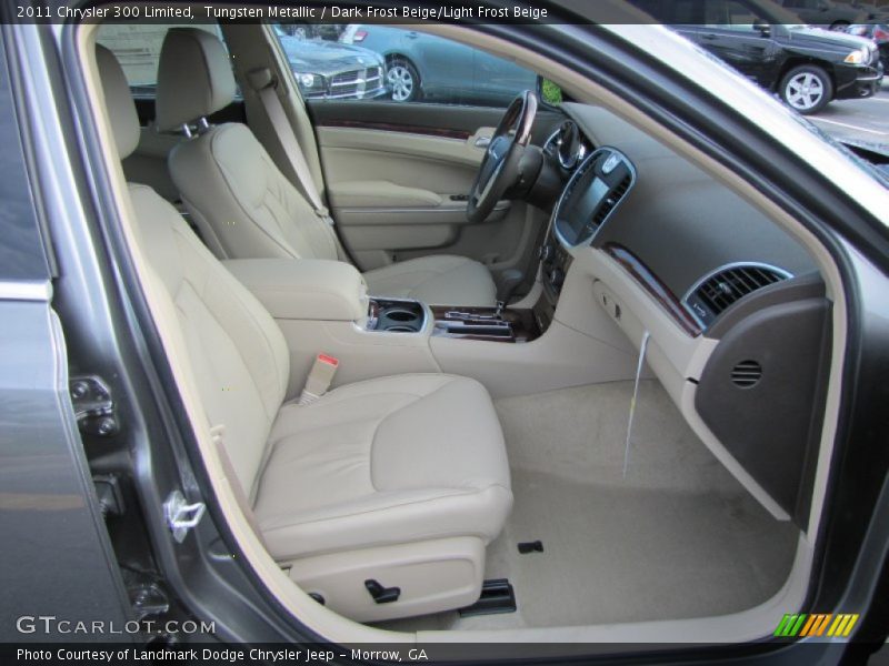 Tungsten Metallic / Dark Frost Beige/Light Frost Beige 2011 Chrysler 300 Limited