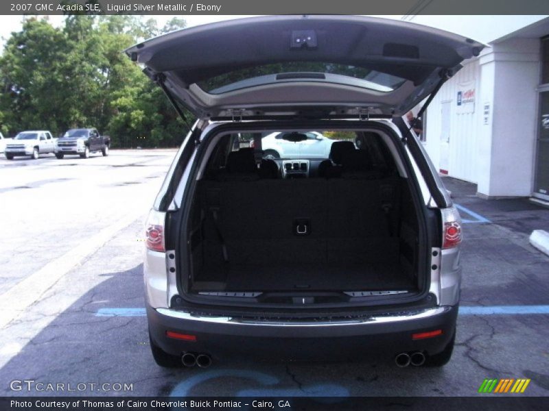 Liquid Silver Metallic / Ebony 2007 GMC Acadia SLE