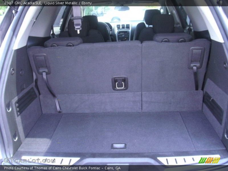 Liquid Silver Metallic / Ebony 2007 GMC Acadia SLE