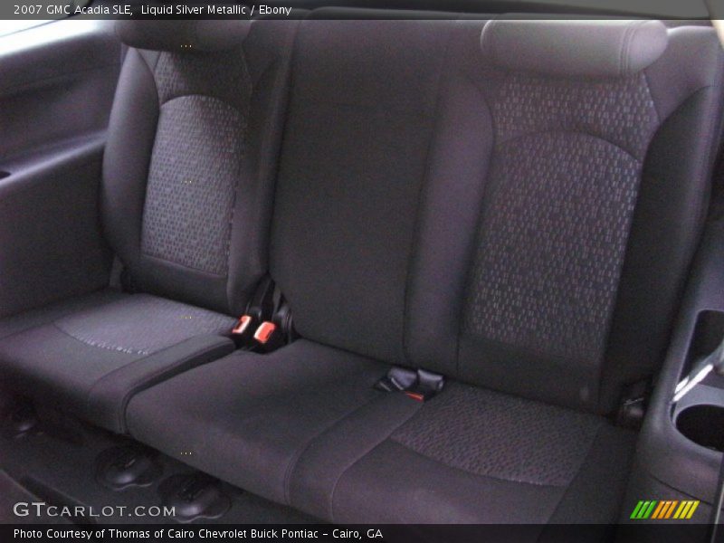 Liquid Silver Metallic / Ebony 2007 GMC Acadia SLE