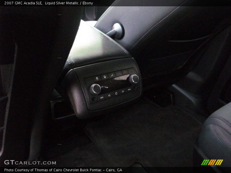 Liquid Silver Metallic / Ebony 2007 GMC Acadia SLE