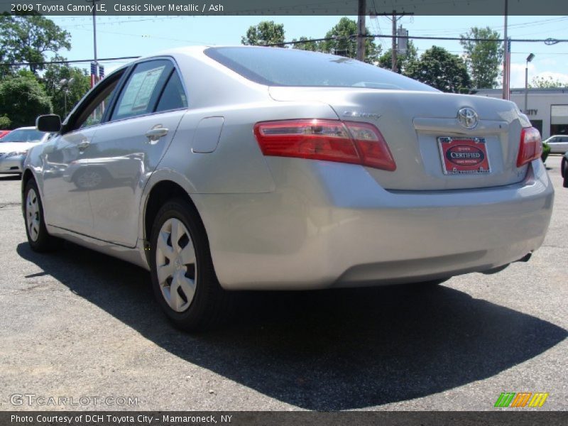 Classic Silver Metallic / Ash 2009 Toyota Camry LE